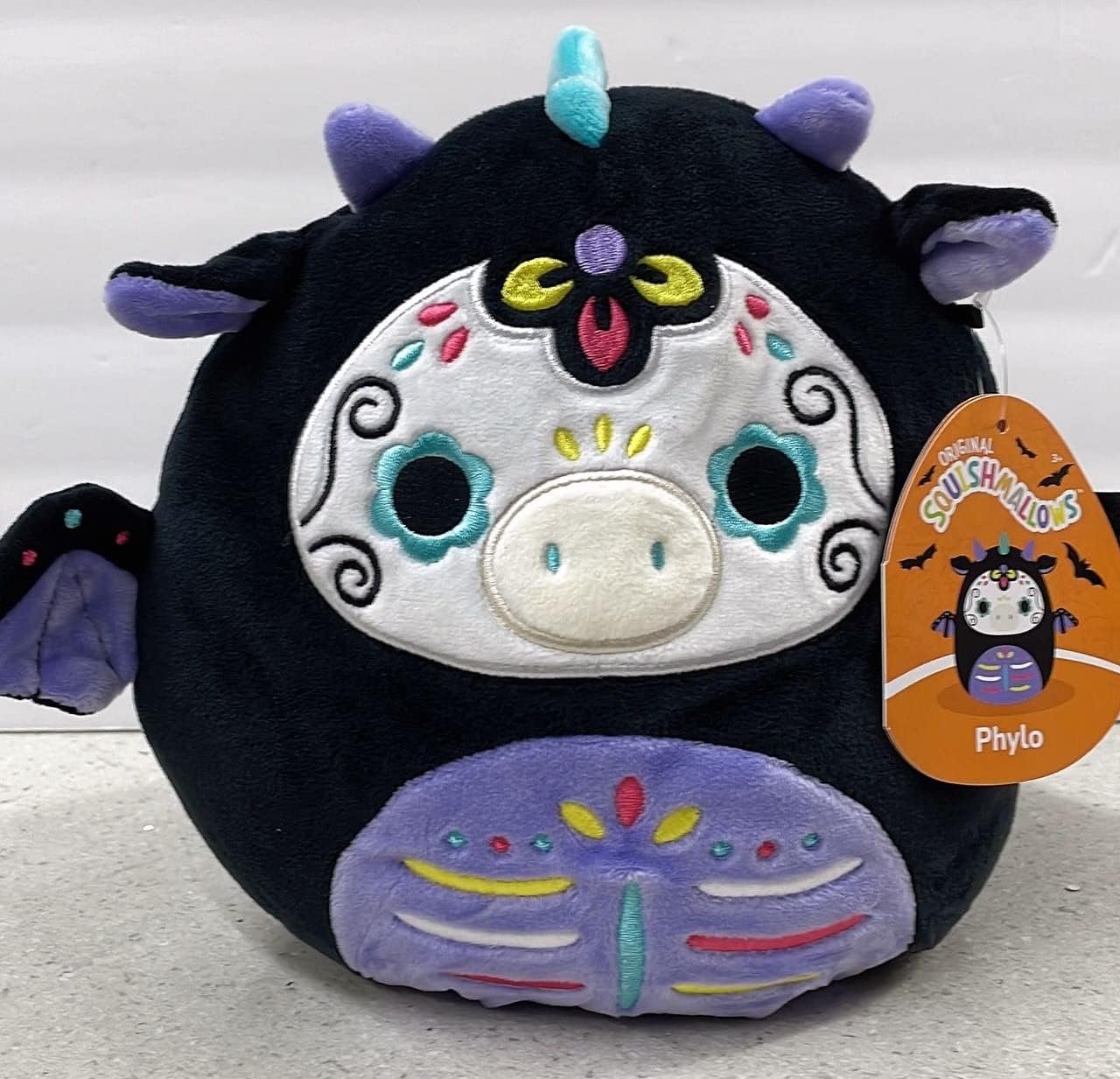 Squishmallows 2022 Halloween Day of The Dead Squad 8" Plush Doll Toy (phylo)