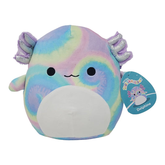 Squishmallow Official Kellytoy Plush 8 Inch Squishy Stuffed Toy Animal Delphine The Axolotl