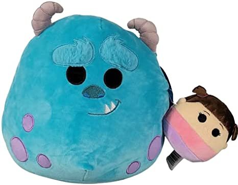 Squishmallows 10” Sulley And Boo Set Monsters Inc. Plush