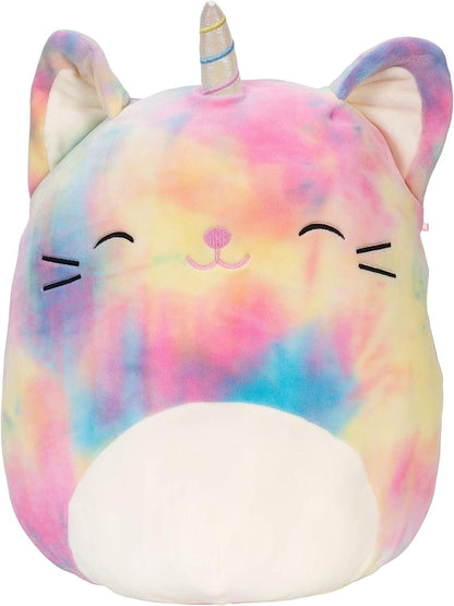 Squishmallows Official Kellytoy Plush 12" Galeria The Rainbow Caticorn- Ultrasoft Stuffed Animal Plush Toy