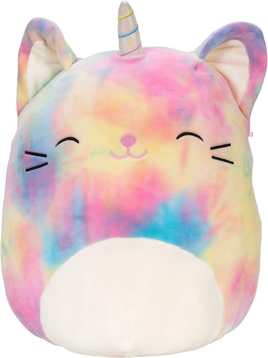 Squishmallows Official Kellytoy Plush 12" Galeria The Rainbow Caticorn- Ultrasoft Stuffed Animal Plush Toy