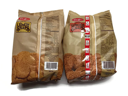 Stauffer's 2-pack Snaps Cookies Variety: Ginger Snaps & Lemon Snaps, 14 Oz. Bags [1 of Each]