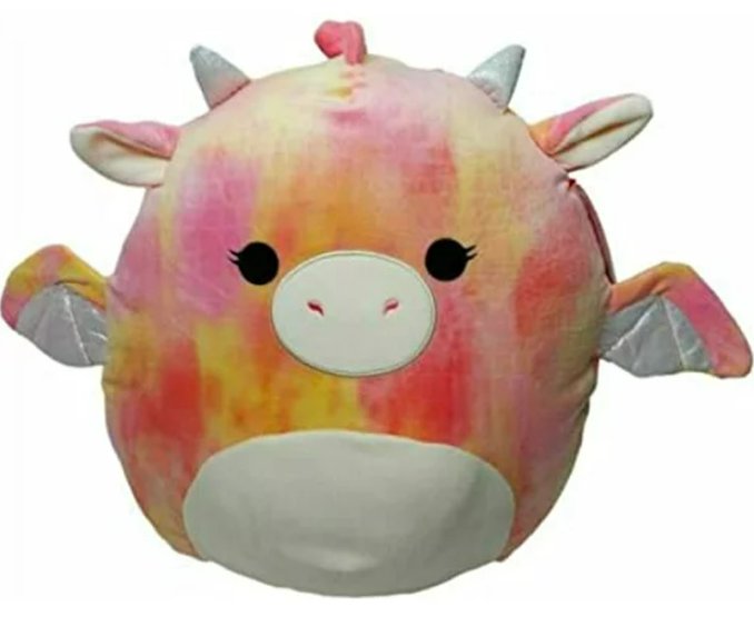 Squishmallows Celestina the Yellow and Red Dragon 16" Plush