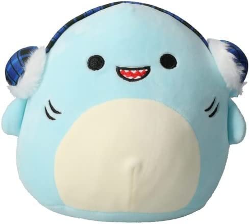 Squishmallows Official Kellytoy 7.5 Inch Soft Plush Squishy Toy Animals Sharon The Shark