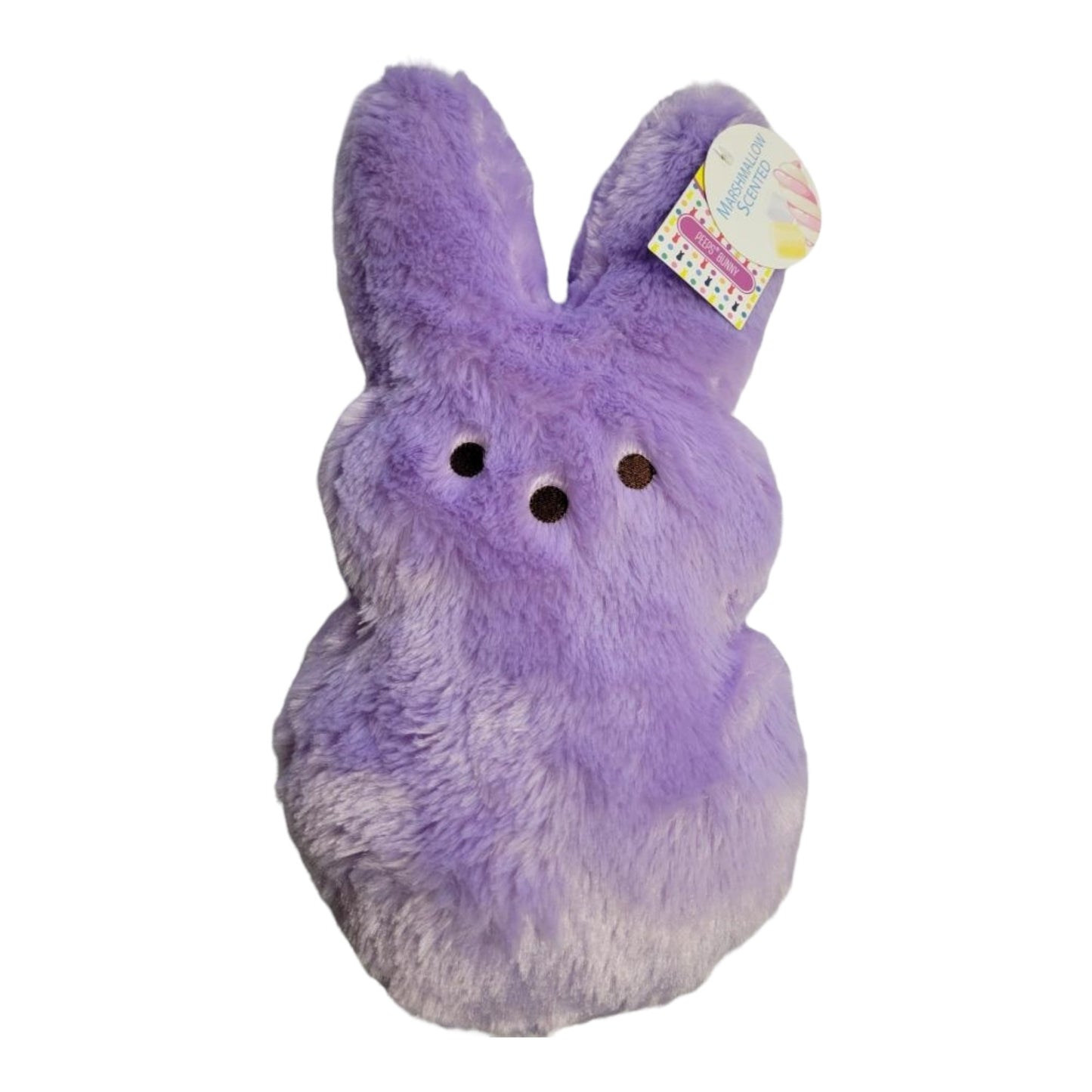 Peeps Scented Plush Purple, Peeps Marshmallow Scented Purple 15" Plush