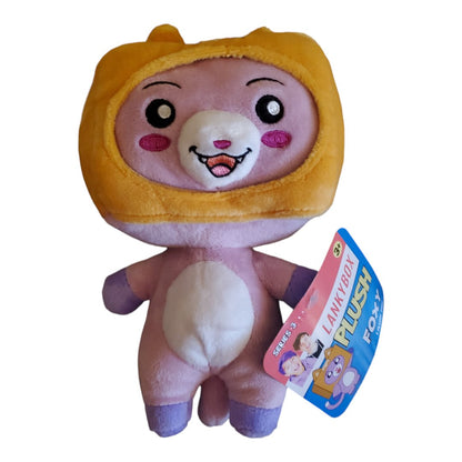 Official Lankybox Smiling Foxy Plush Toy, 8"