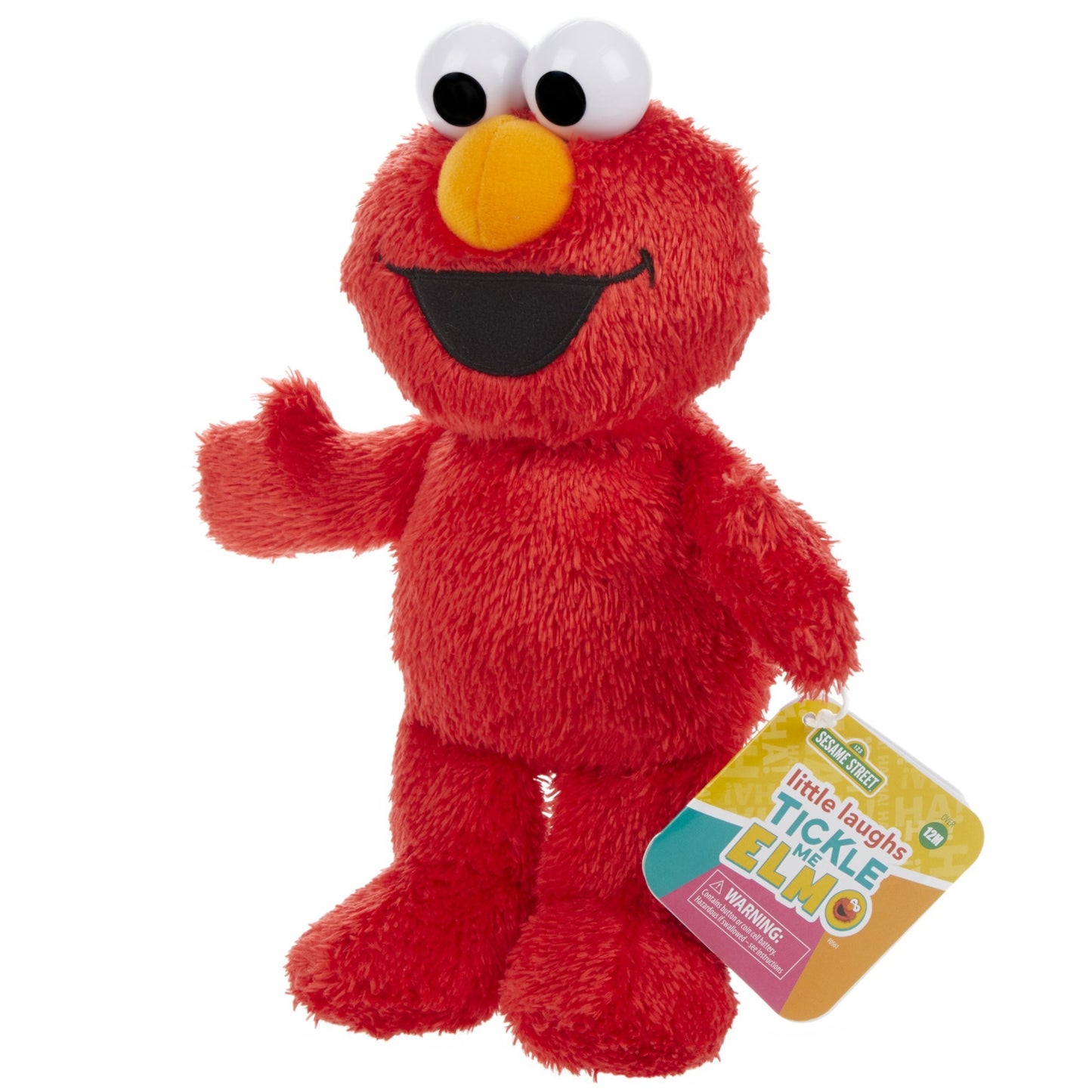 Sesame Street Little Laughs Tickle Me Elmo, 10 Inches, Ages 12 Months and Up