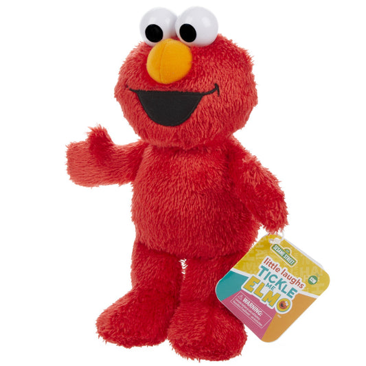 Sesame Street Little Laughs Tickle Me Elmo, 10 Inches, Ages 12 Months and Up