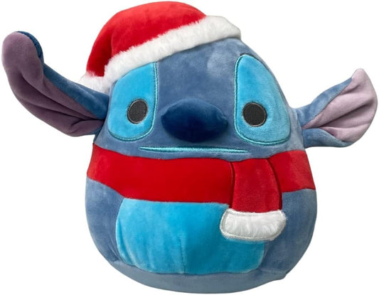 Squishmallow Official KellyToy 8" Disney Stitch Christmas Holiday Plush
