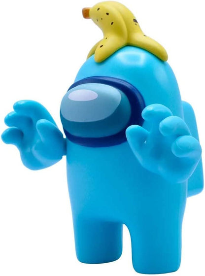 Just Toys LLC Among Us Action Figures Series 2 (Aquamarine w/ Party Hat)