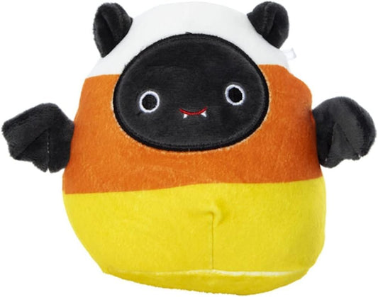 Squishmallows Official Kellytoys Plush 4.5 Inch Emily the Bat in Candycorn Costume Halloween Edition Ultimate Soft Stuffed Toy