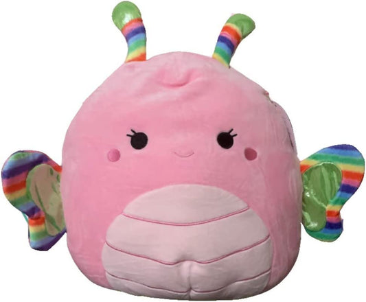 Squishmallow Official Kellytoy Brielana Butterfly, Soft Plush Squishy Toy Animals, 12 Inch, Rainbow Wings and Antenna