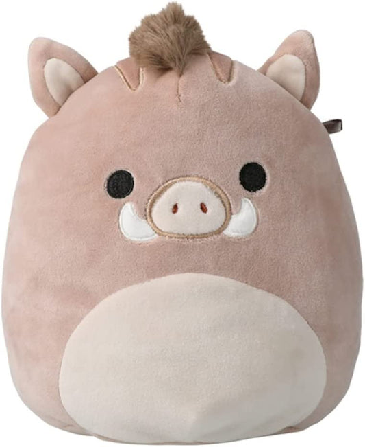 Squishmallows Warren the Warhog Boar 7.5" Wildlife Squad Plush