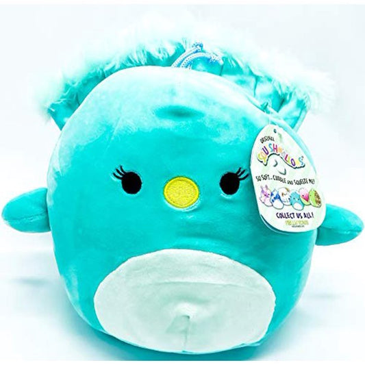 Squishmallow Kelly Toys Tiff The 8" Teal Peacock Super Soft Stuffed Plush Toy Pillow