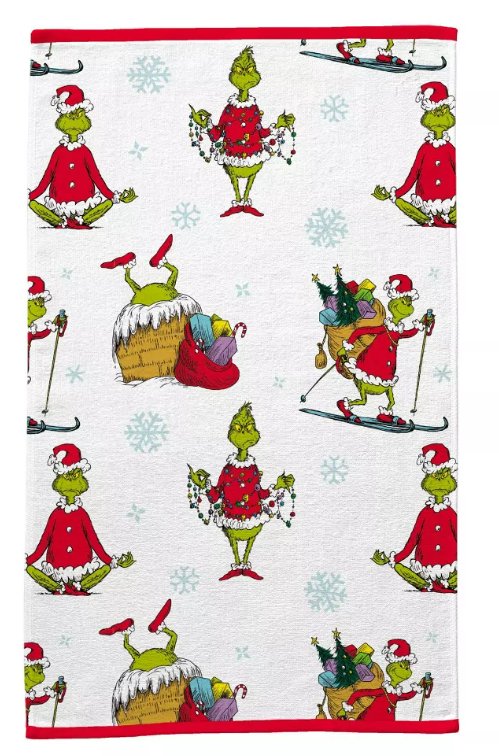 2pk The Grinch Kids' Hand Towel