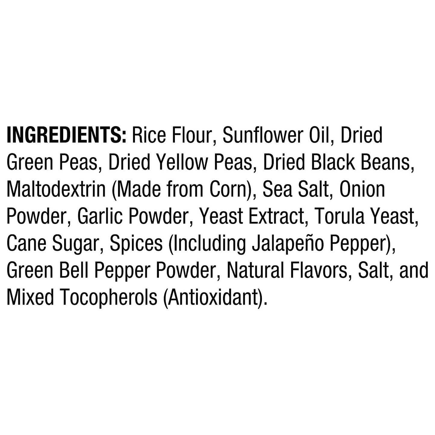 Off The Eaten Path 4 Flavor Sampler Veggie Crisps Variety Pack Gluten Free and made with real veggies, Jalepeno, Sea Salt and Pepper, Chickpeas and Black Beans, Rice, Peas and Black Beans, 6.25 Ounce Bags (Pack of 4)