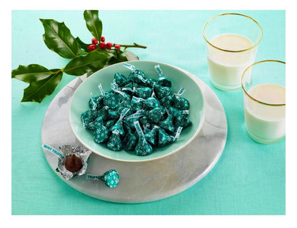 Hersheys Kisses Seasonal Chocolate Variety Pack - Sugar Cookie, Mint Truffles, Candy Cane, and Hot Cocoa - 36 oz Total - Individually Wrapped