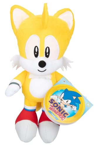 Sonic the Hedgehog 8.75" Classic Tails Plush Toy