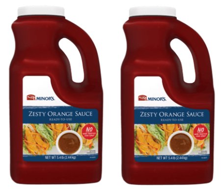 Minor's Zesty Orange Sauce 84 Oz (2 Pack)