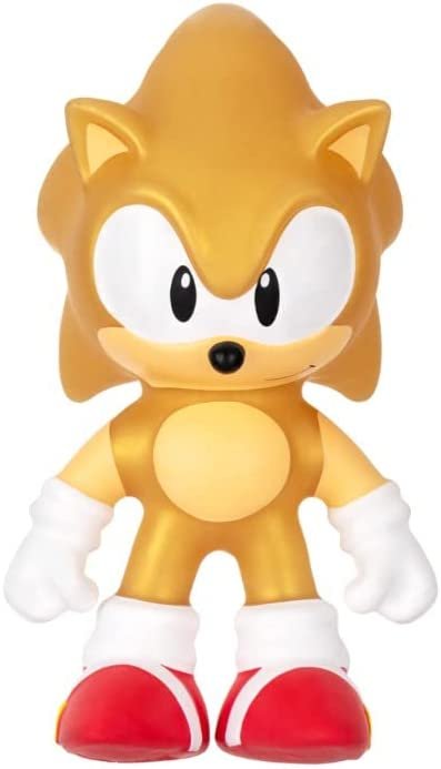 Gold Sonic the Hedgehog Heroes of Goo Jit Zu with Goo Filling Figure
