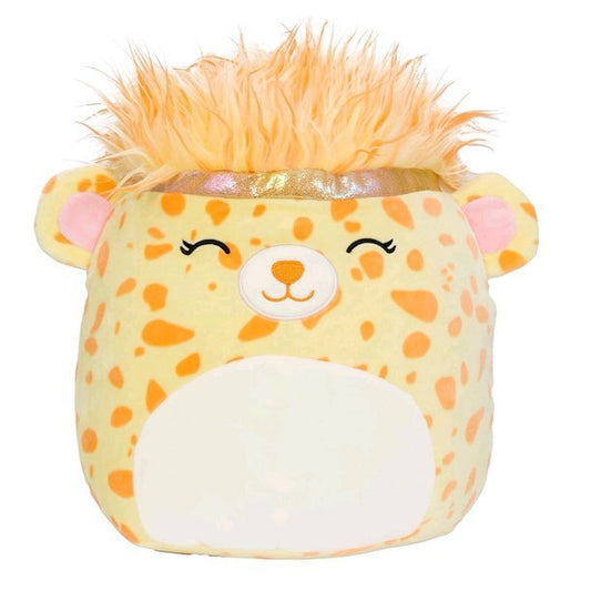 Squishmallows Cheetah Squish Doo Hair Stuffed Animal Toy Lexi the Cheetah 8 inch Plush