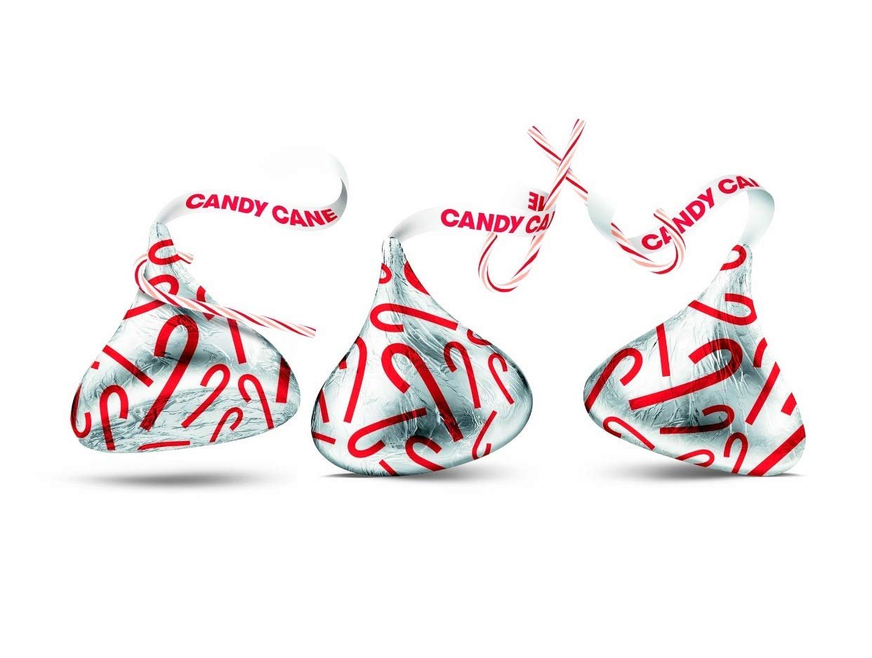 Hersheys Kisses Seasonal Chocolate Variety Pack - Sugar Cookie, Mint Truffles, Candy Cane, and Hot Cocoa - 36 oz Total - Individually Wrapped