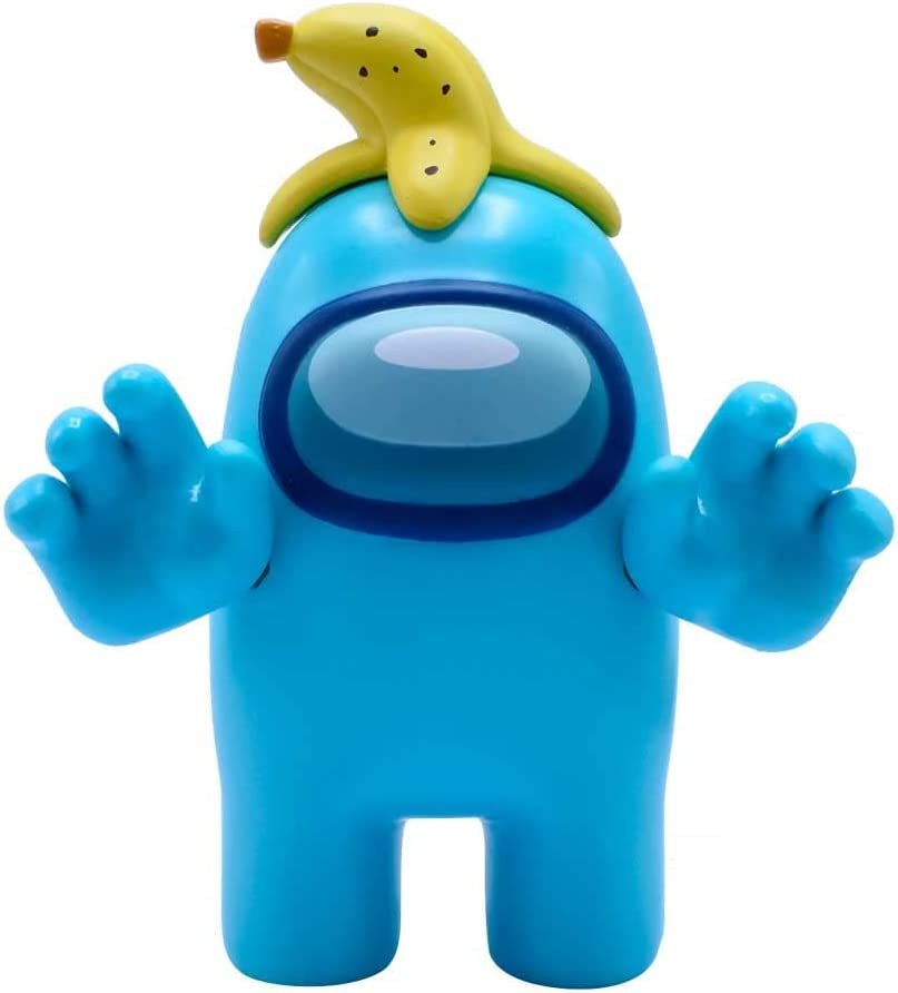 Just Toys LLC Among Us Action Figures Series 2 (Aquamarine w/ Party Hat)