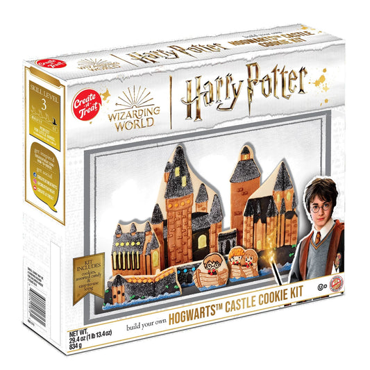 Holiday Harry Potter Hogwarts Castle Cookie Decorating Kit, 29.4 oz, 30 Count