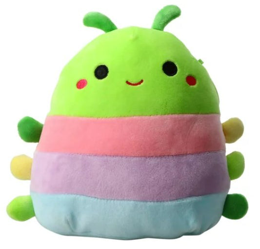 Official KellyToy Squishmallows 8” Plush Stuffed Toy Rutabaga the Caterpillar