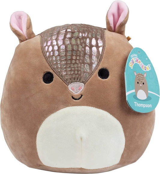 Squishmallow 8" Thompson The Armadillo - Official Kellytoy Plush - Cute and Soft Armadillo Stuffed Animal Toy - Great Gift for Kids