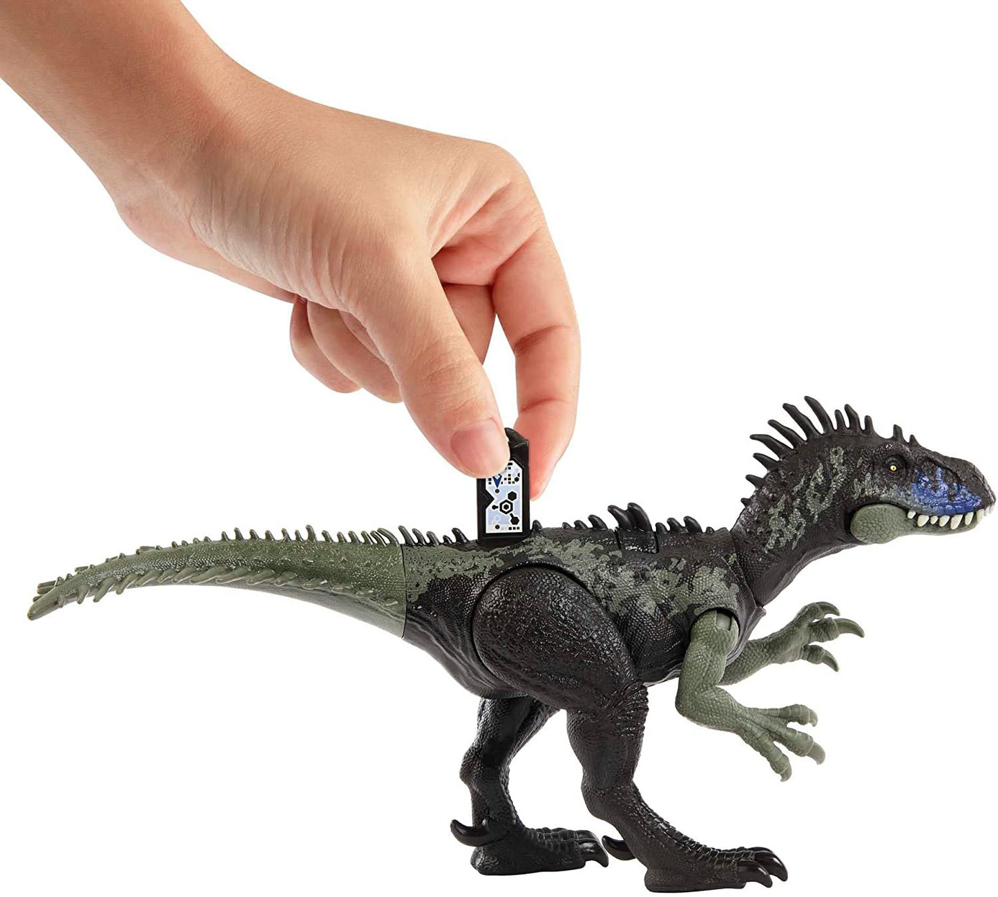 Jurassic World Dominion Dinosaur Figure Dryptosaurus Wild Roar With Sound & Attack Action, Medium Size Posable, Toy Gift With Connected Digital Play