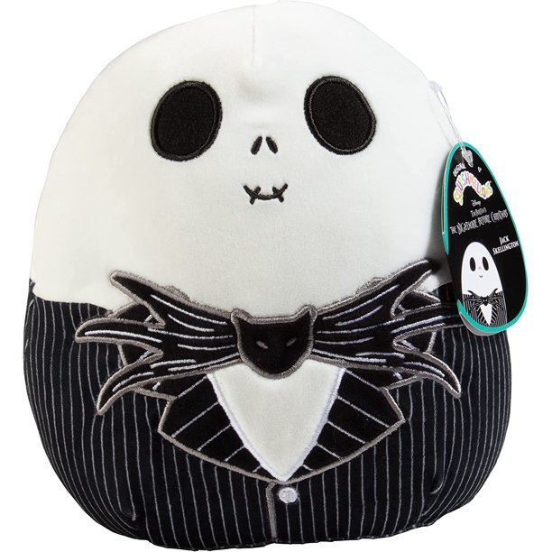 Squishmallows Official Kellytoy 5 Inch Soft Plush Squishy Toy Animals (Jack Skellington Nightmare Before Christmas)