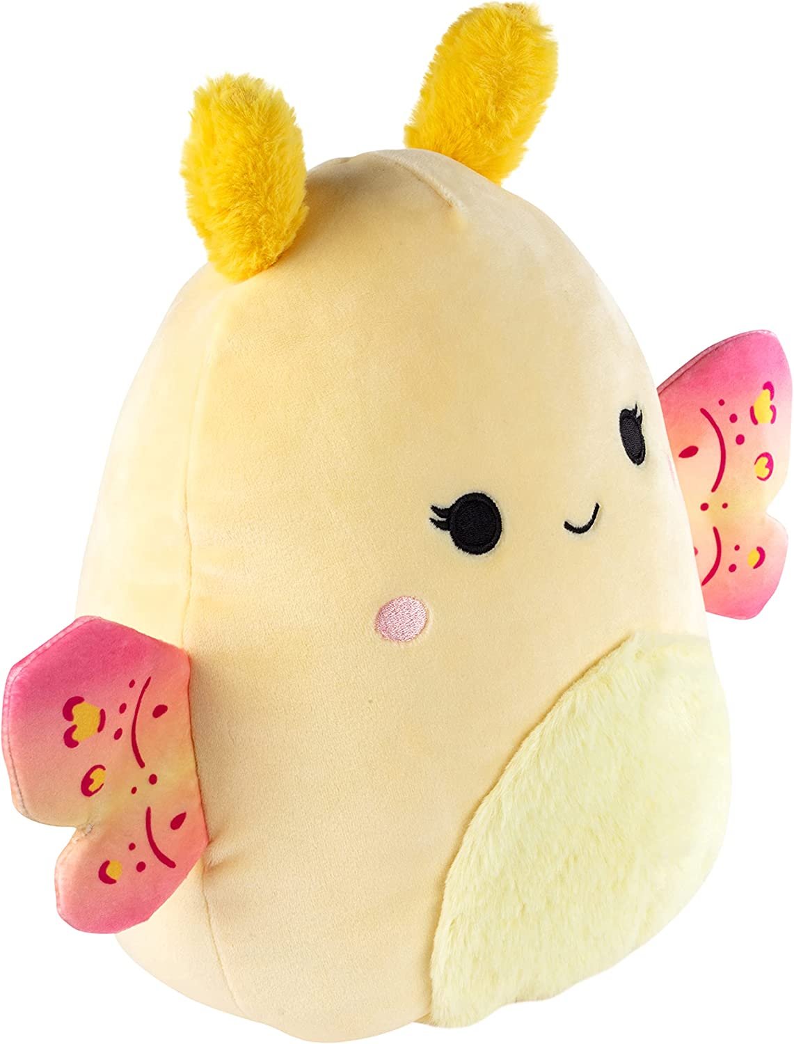 Squishmallows 20" Miry The Yellow Moth - Rare Official Kellytoy Hard to Find, Cute and Soft Jumbo Butterfly Stuffed Animal Toy, Great Gift for Kids