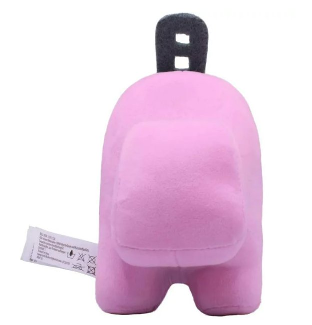 Pink Zipper Among Us Crew Member