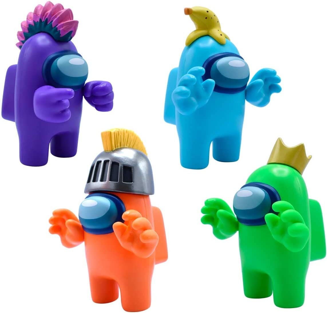 Just Toys LLC Among Us Action Figures Series 2 (Aquamarine w/ Party Hat)