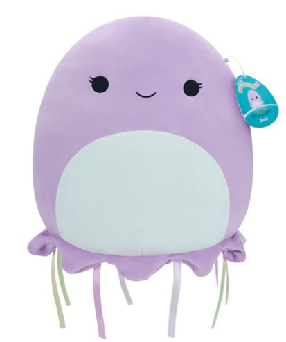 Squishmallows Kellytoy Plush 12" Anni The Purple Jellyfish