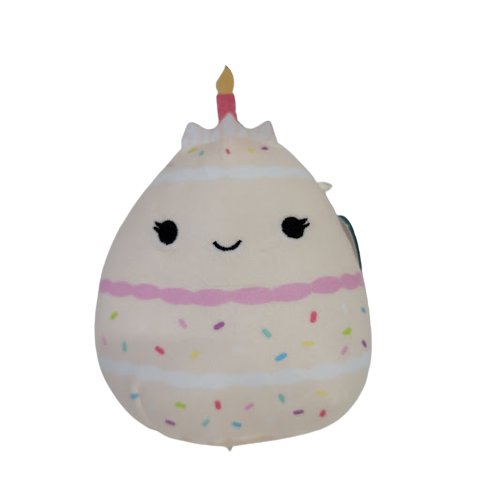 Squishmallows Official Kellytoys Plush 5 Inch Dorina the Birthday Cake Ultimate Soft Stuffed Toy