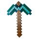 Minecraft Diamond Pickaxe, Life-Sized for Role-Play Fun