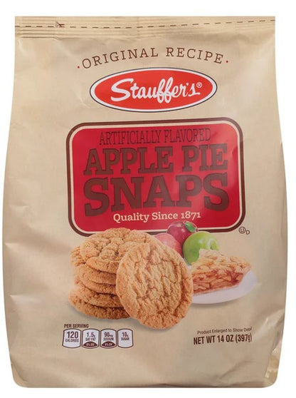Stauffer's Cinnamon Apple, Pumpkin Spice & Ginger Snaps Variety 3 Pack, 14 oz. Bags