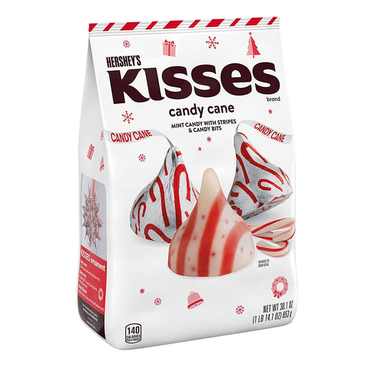 Hershey Candy Cane Kisses, 30.1 oz bag