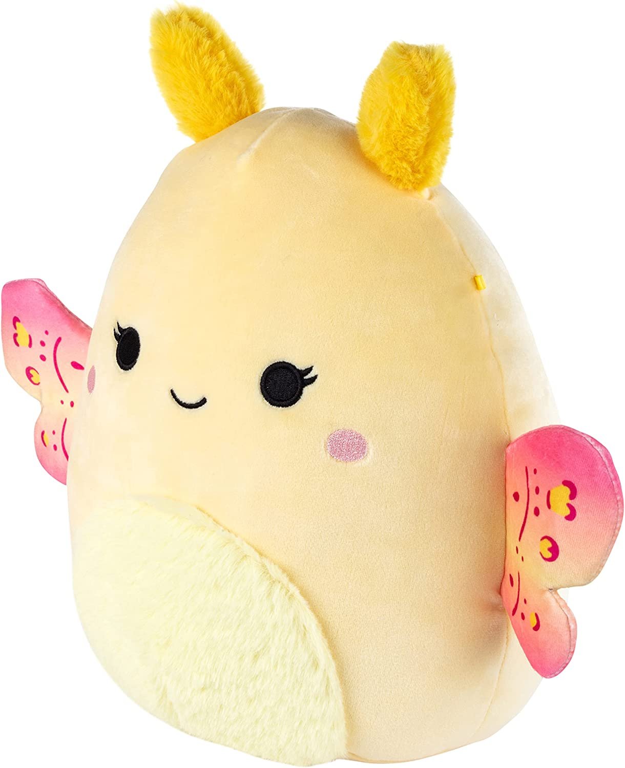 Squishmallows 20" Miry The Yellow Moth - Rare Official Kellytoy Hard to Find, Cute and Soft Jumbo Butterfly Stuffed Animal Toy, Great Gift for Kids