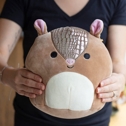 Squishmallow 8" Thompson The Armadillo - Official Kellytoy Plush - Cute and Soft Armadillo Stuffed Animal Toy - Great Gift for Kids