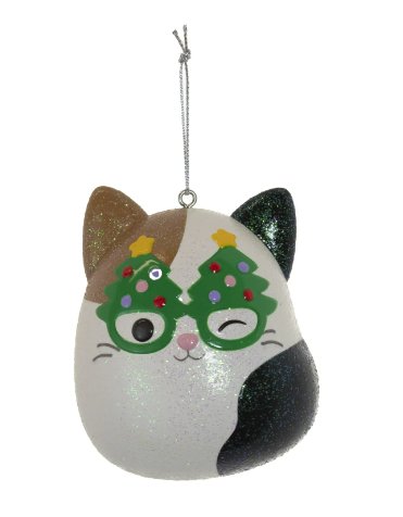 Cam Squishmallows Christmas Ornament, Multicolored, 0.15 lbs