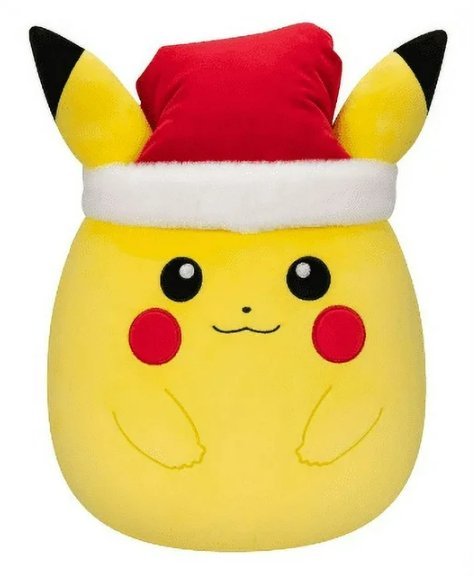 Squishmallows Pokemon 14" Pikachu Holiday Stuffed Plush Toy - Limited Edition