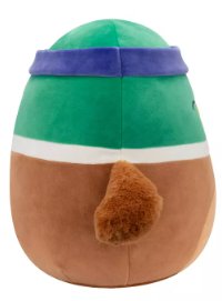 Squishmallows 12" Avery Mallard Duck with Sweatband and Rugby Ball Medium Plush