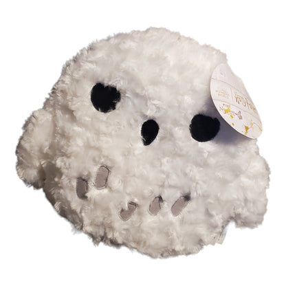 Harry Potter Hedwig Snowy Owl Decorative Pillow Style White Plush Pet, 12 inch