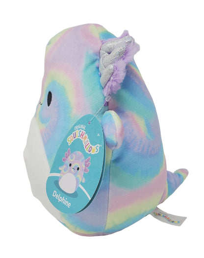 Squishmallow Official Kellytoy Plush 8 Inch Squishy Stuffed Toy Animal Delphine The Axolotl