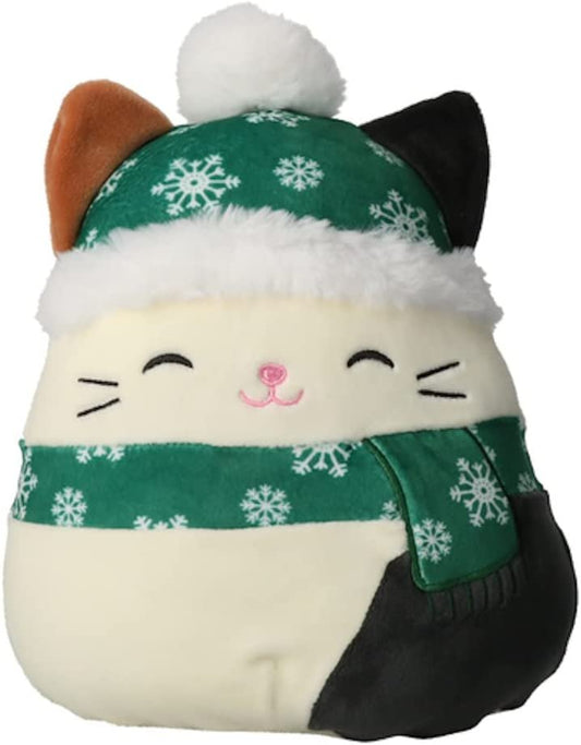 Squishmallows 7" Cam The Cat with Scarf and Hat