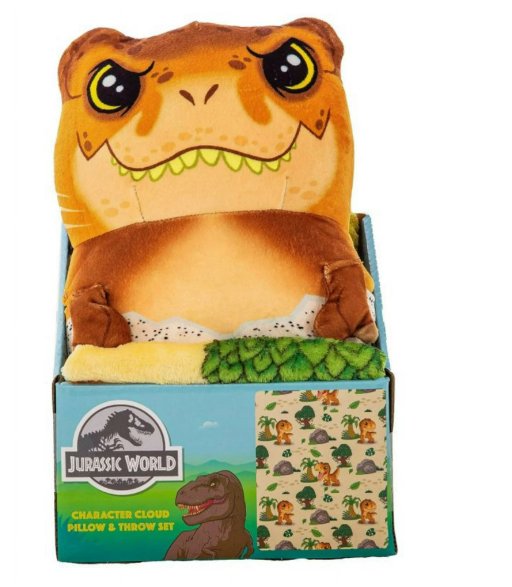 Universal Jurassic Park Throw Blanket and HD Hugger New with Tag