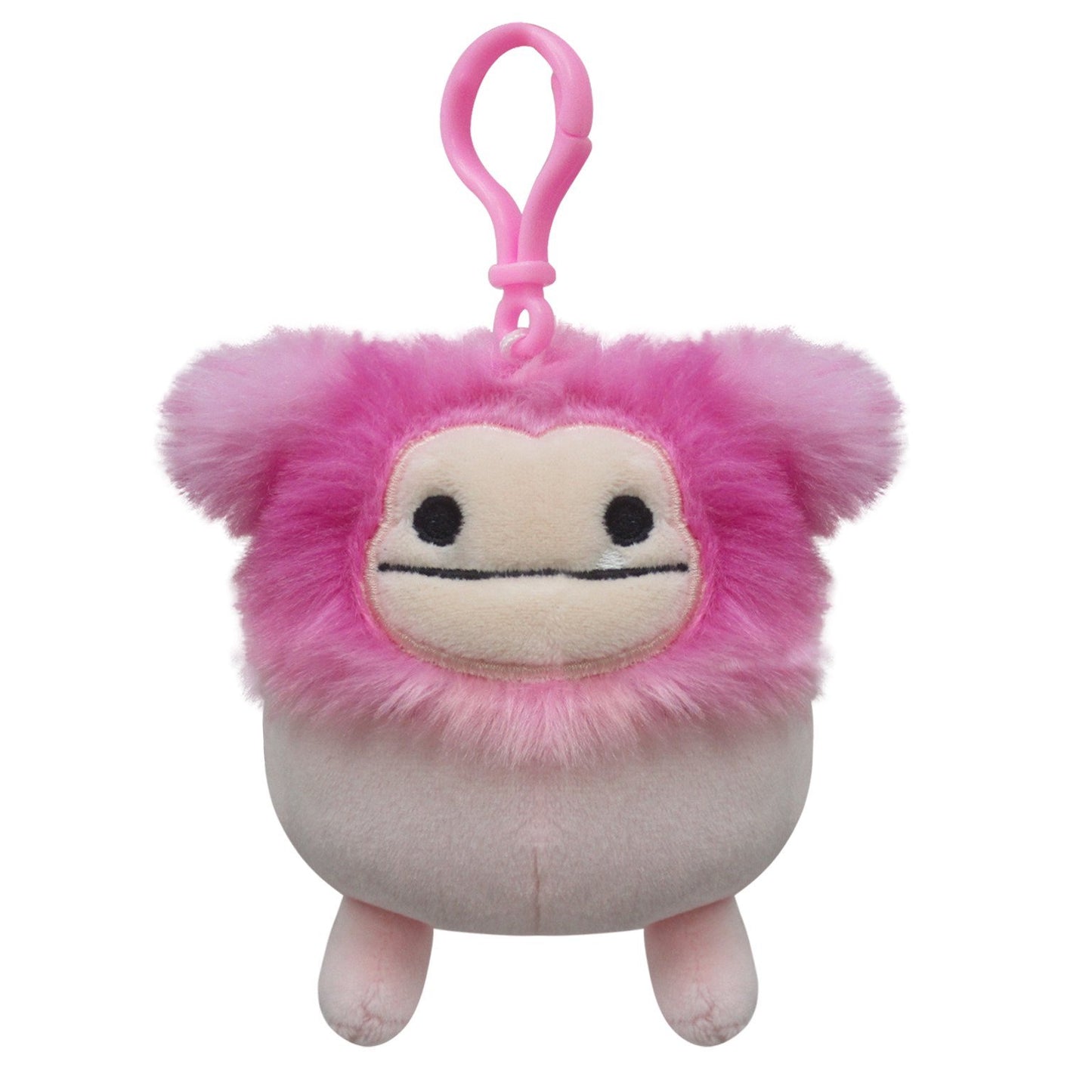 SQK - Mini Plush (3.5" Squishmallows) (Clip-On Plush - Light Pink Bigfoot )